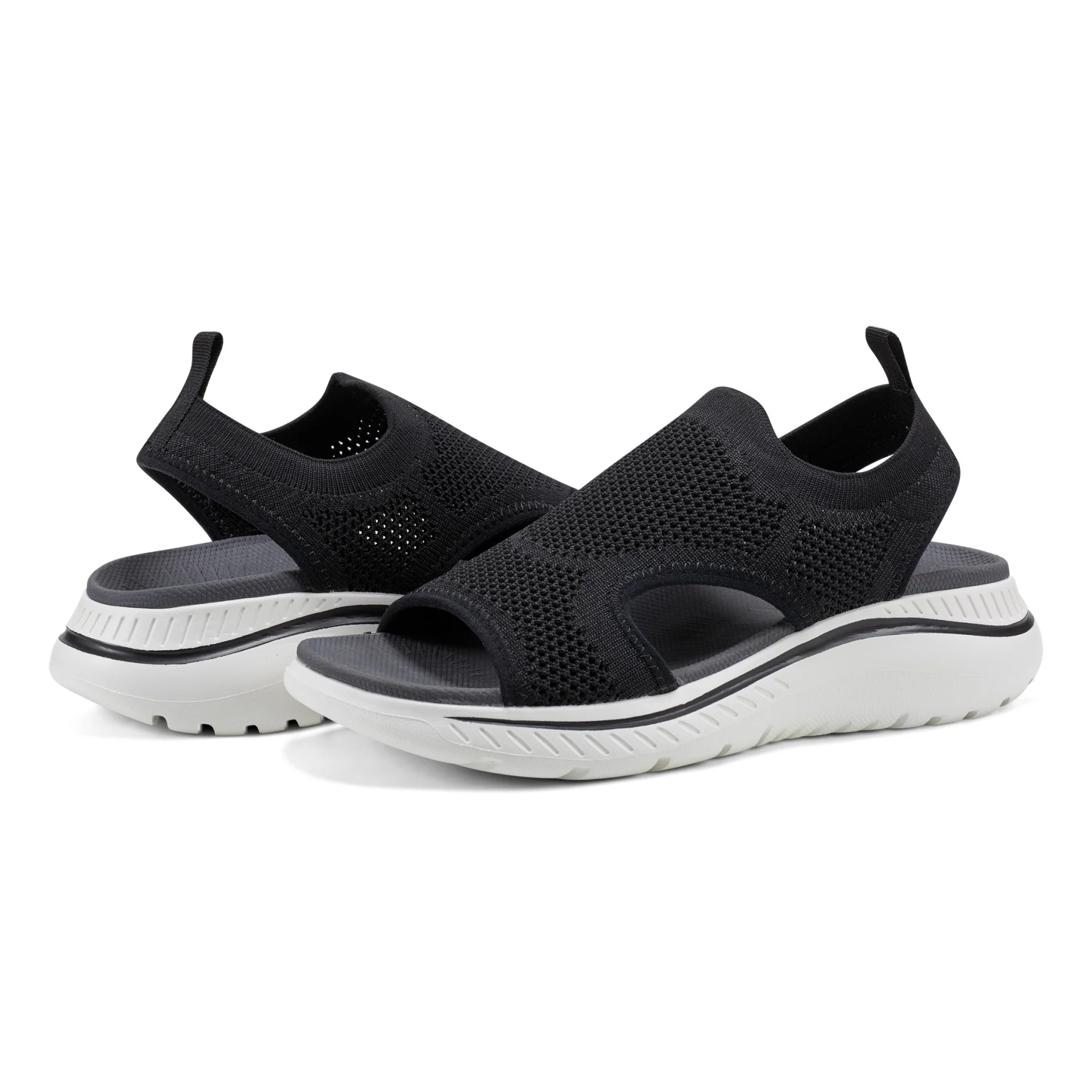 Alma Slip On Wedge Sandals - Image 7