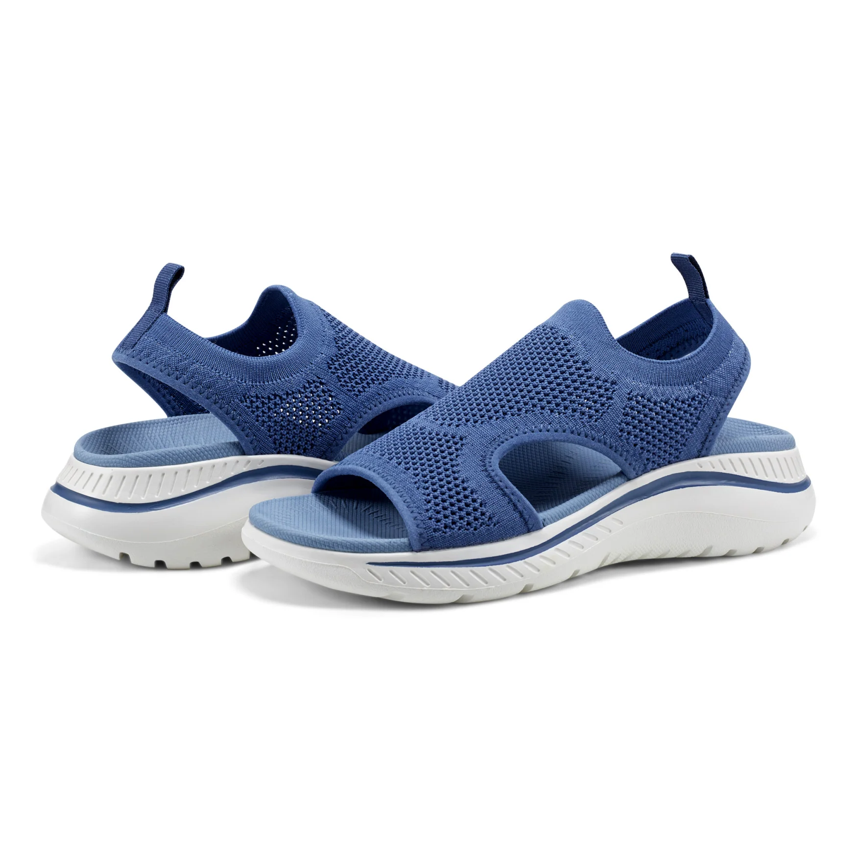 Alma Slip On Wedge Sandals - Image 7