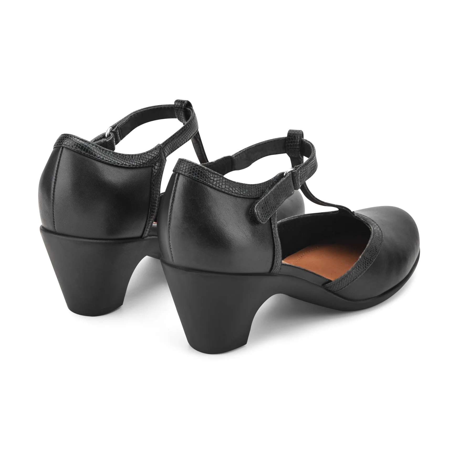 Cara T-Strap Heels - Image 3