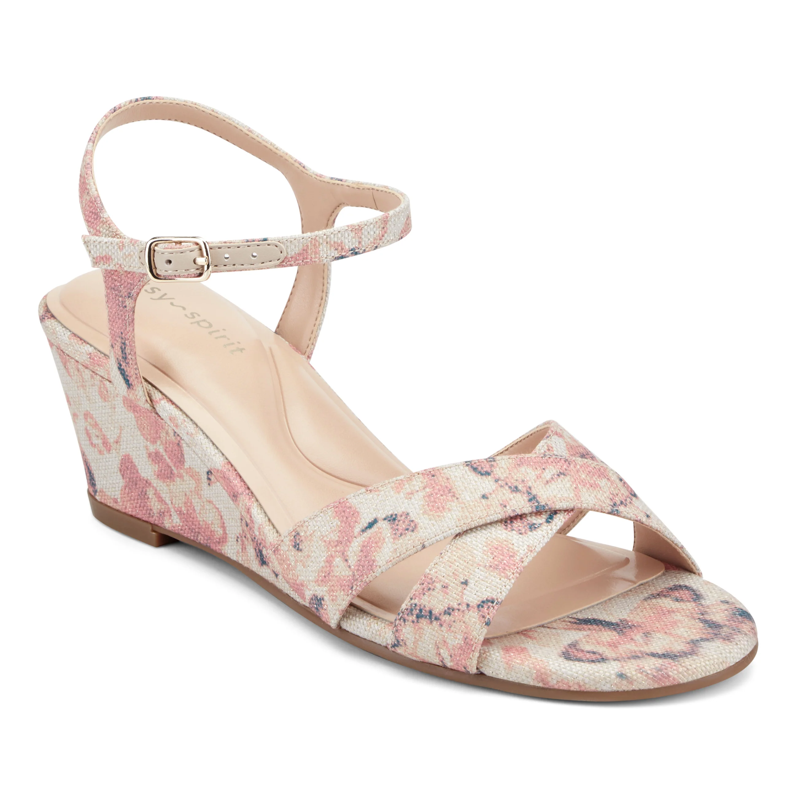 Noya Dress Wedge Sandals - Image 2