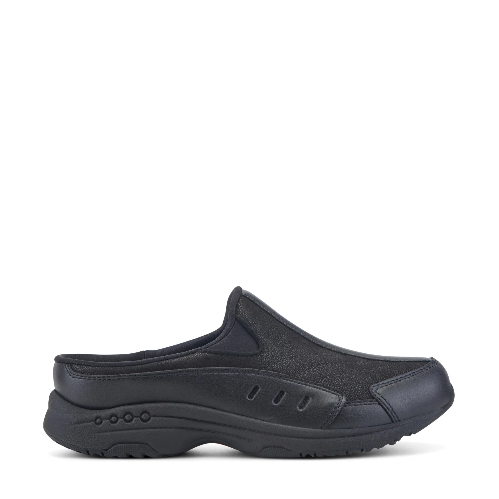Traveltime Leather Clogs