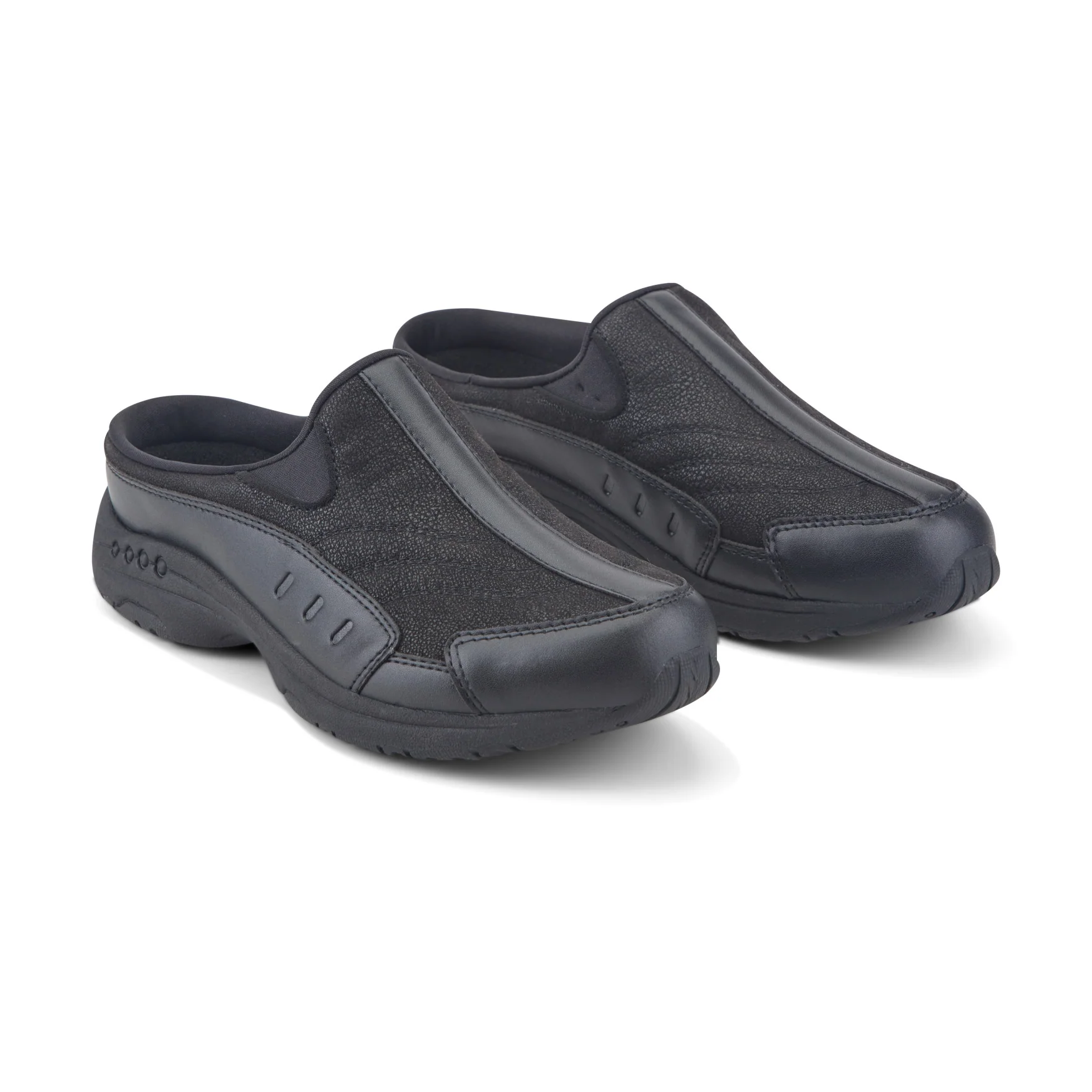 Traveltime Leather Clogs - Image 2
