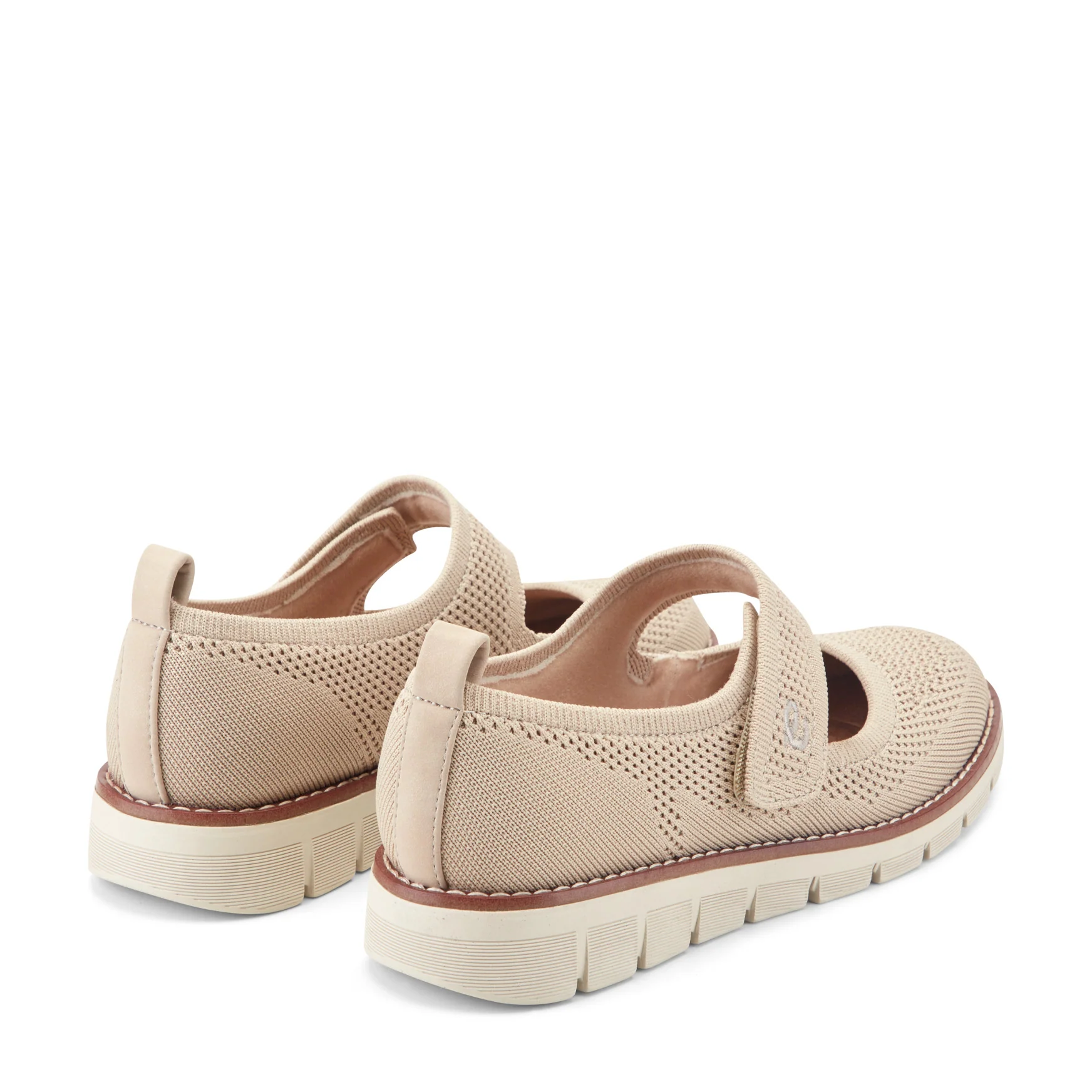 Venna Casual Mary Jane Flats - Image 3