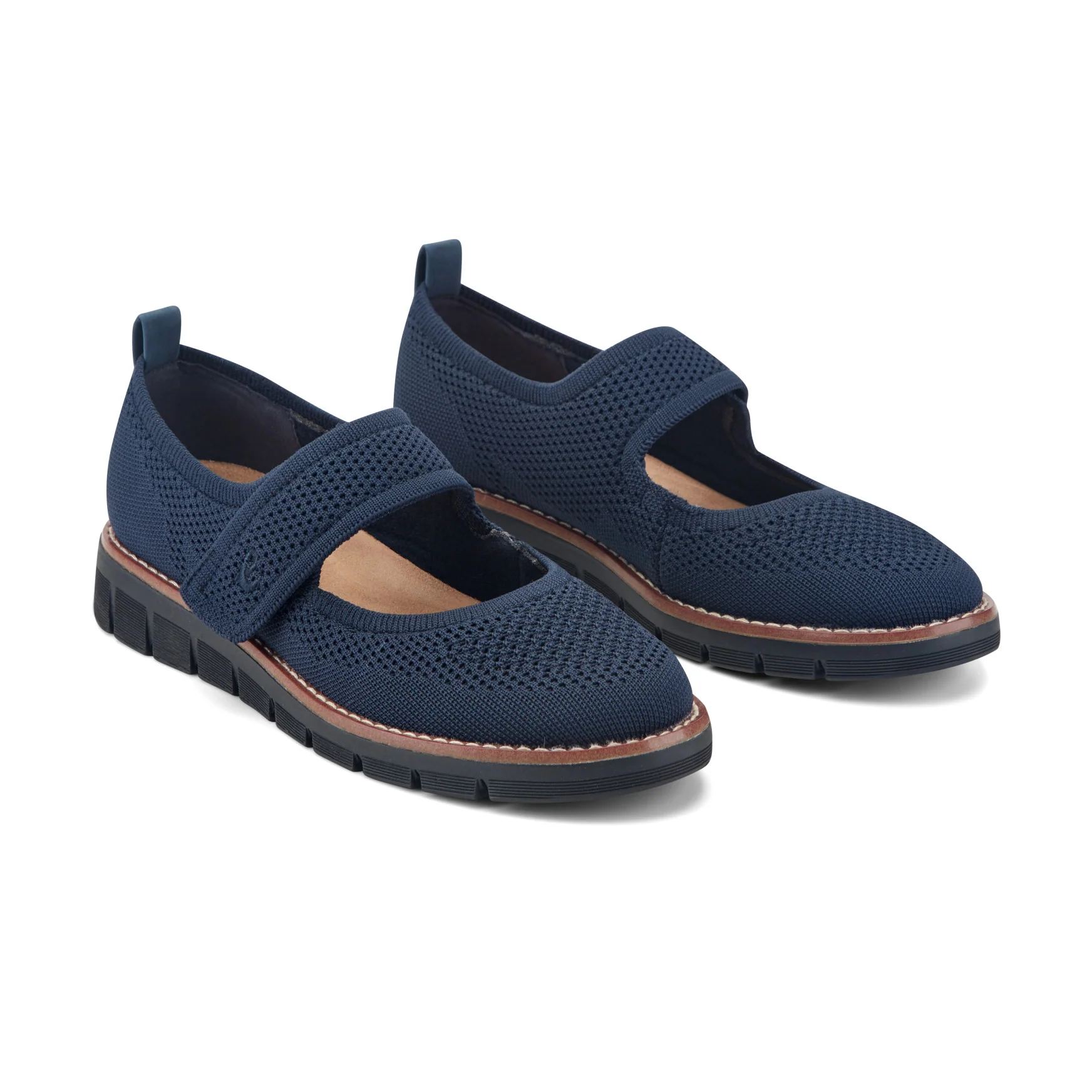 Venna Casual Mary Jane Flats - Image 2